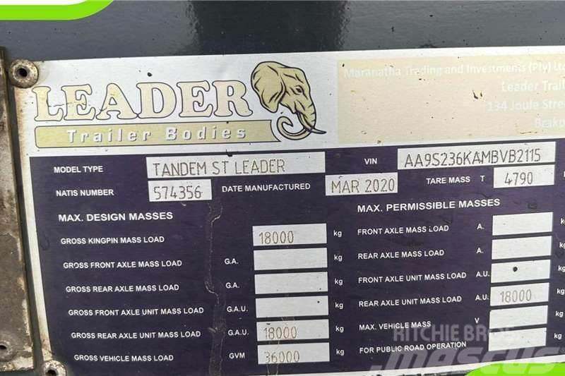  Leader Trailer Bodies 2020 Leader 40m3 Side Tipper Ostale prikolice