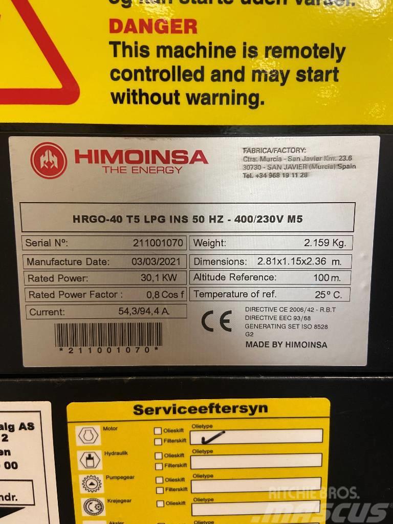 Himoinsa HRGO-40 T5 LPG Generatori na plin