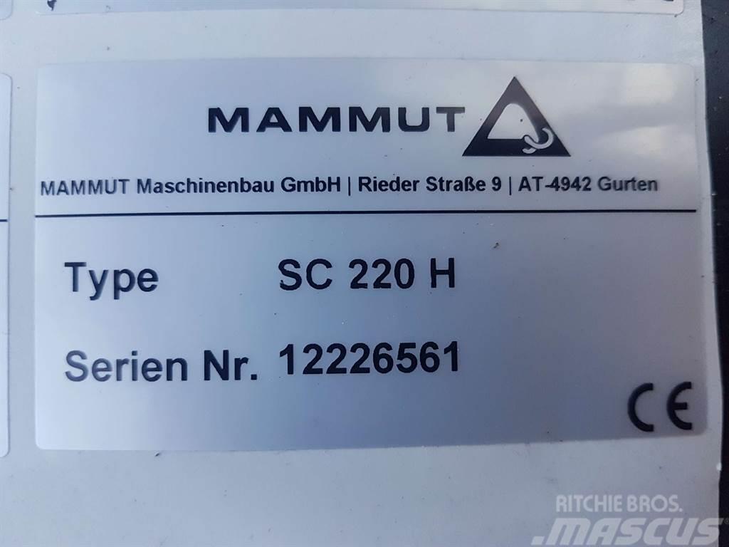 Mammut SC220H - Silage cutter/Silageschneider/Kuilhapper Hranilice za živinu