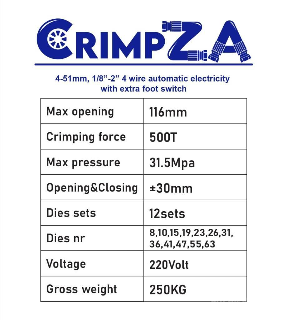  CrimpZA Crimping, Skiving, Cutting Equipment 12v/2 Ostalo za građevinarstvo