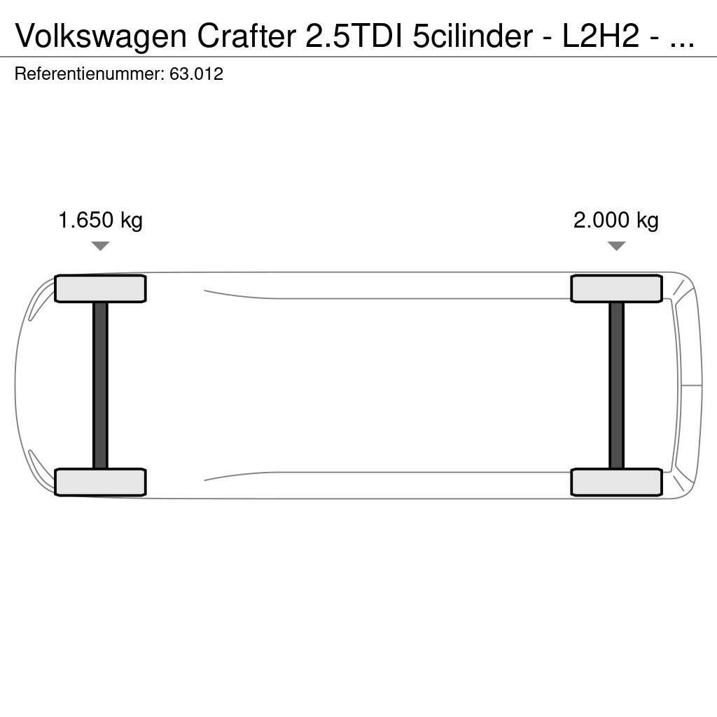 Volkswagen Crafter 2.5TDI 5cilinder - L2H2 - Klima+Cruise - 6 Sanduk kombiji