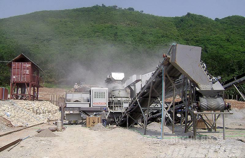 Liming KH300 mobile crushing&screening plant with hopper Mobilne drobilice