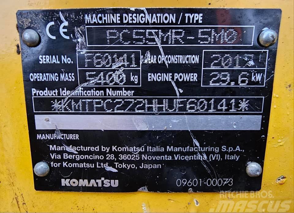 Komatsu PC55 MR-5M0 Mini bageri < 7t