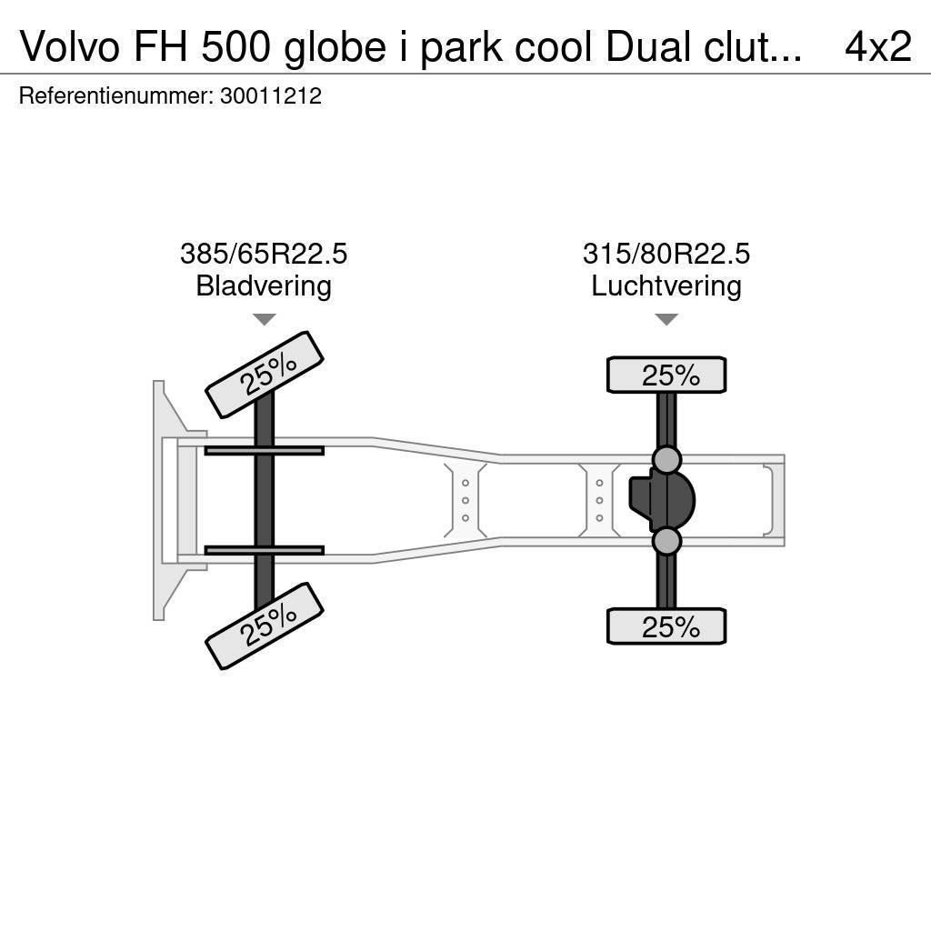 Volvo FH 500 globe i park cool Dual clutch21/12/16 Tegljači