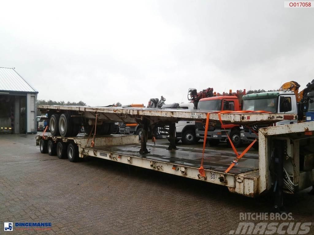  Traylona 2-axle platform trailer 39000KG / Extenda Poluprikolice labudice