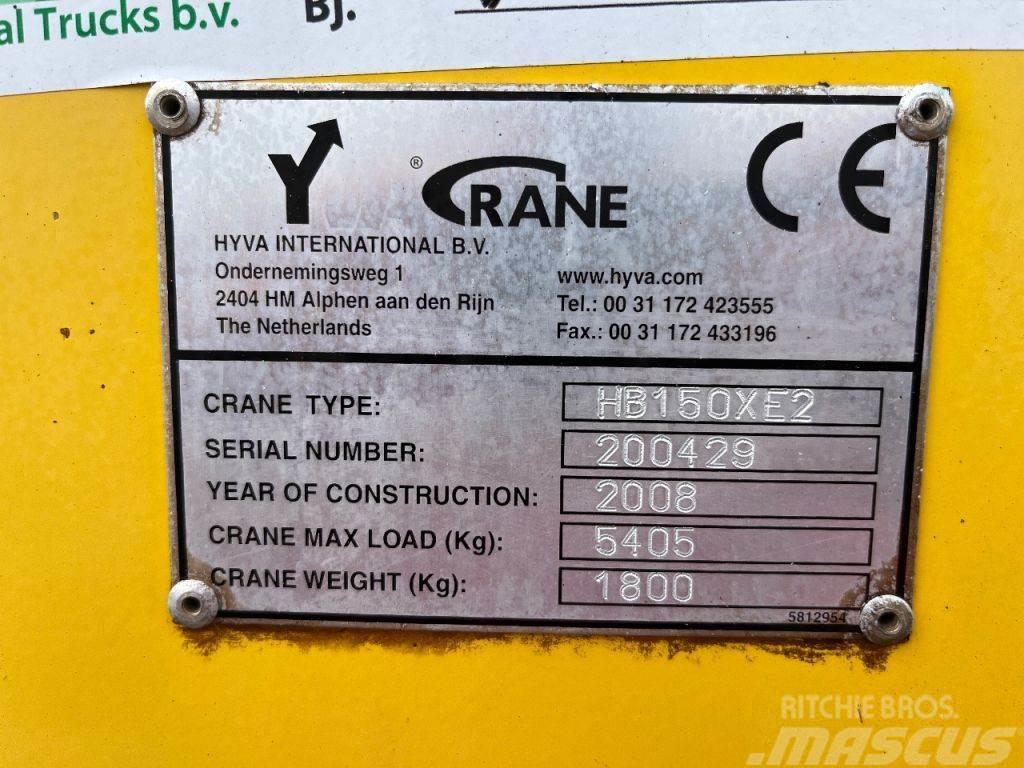 Hyva HB150 XE2 Crane / Kraan / Autolaadkraan / Ladekran Kranovi za utovar