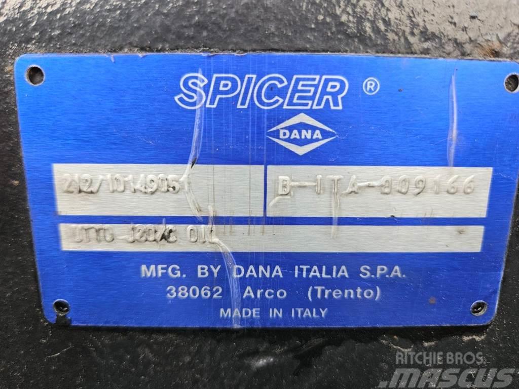 Spicer Dana 212/10149051 - Axle/Achse/As Osovine