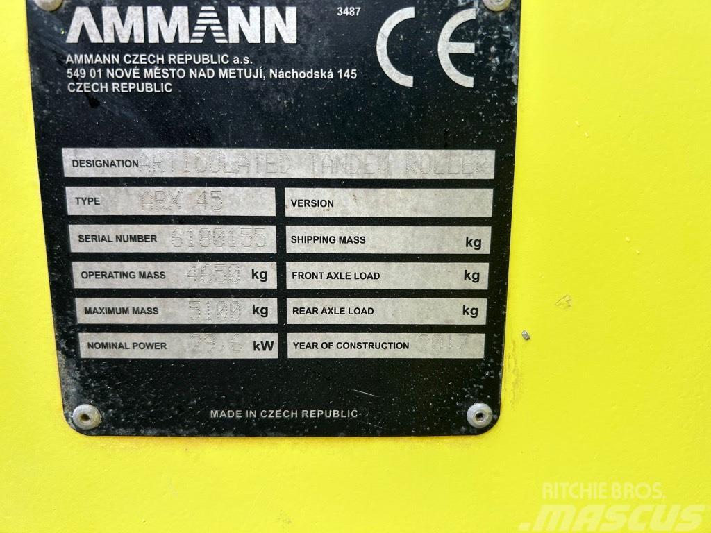 Ammann ARX45 ( 1400MM Wide Drum ) Nabijači zemlje