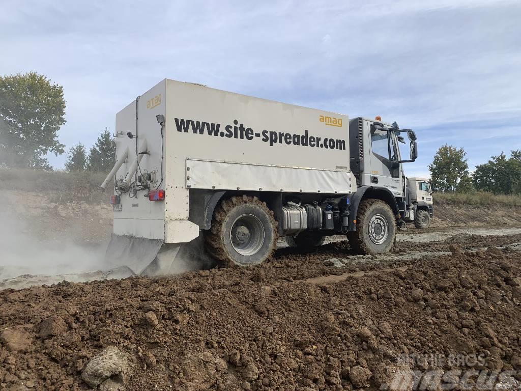  Zementstreuer Kalkstreuer 12 m³ Mašine za reciklažu asfalta