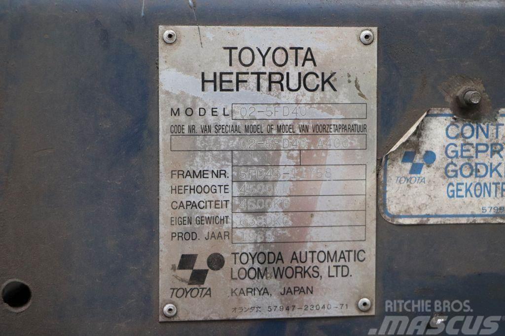 Toyota 02-5FD40 Dizelski viljuškari