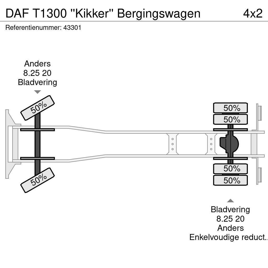 DAF T1300 ''Kikker'' Bergingswagen Šleperi za vozila