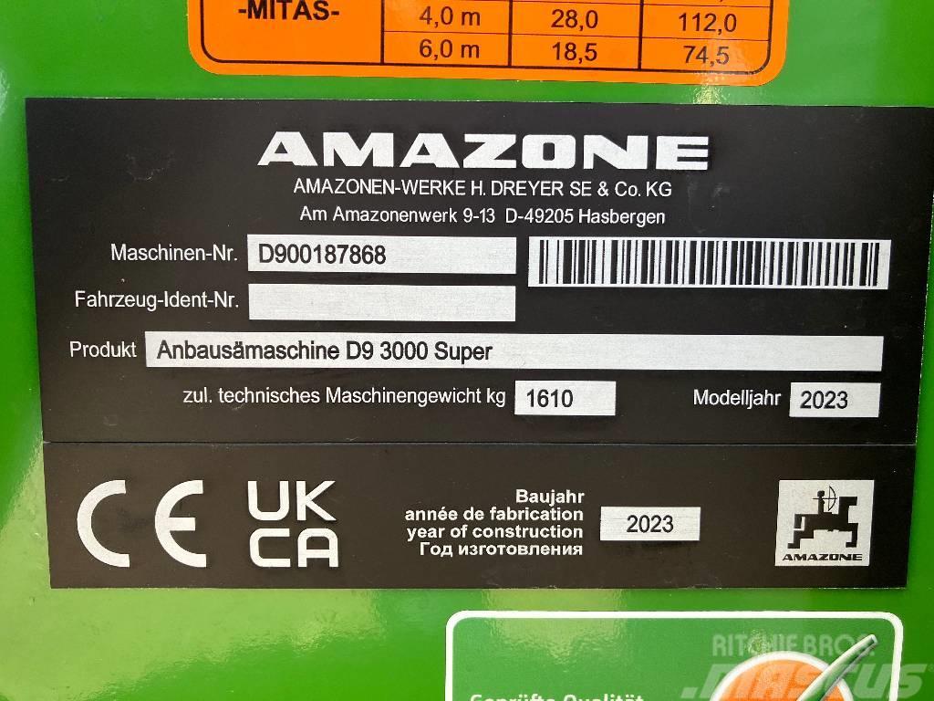 Amazone D9-3000 Super Sejačice