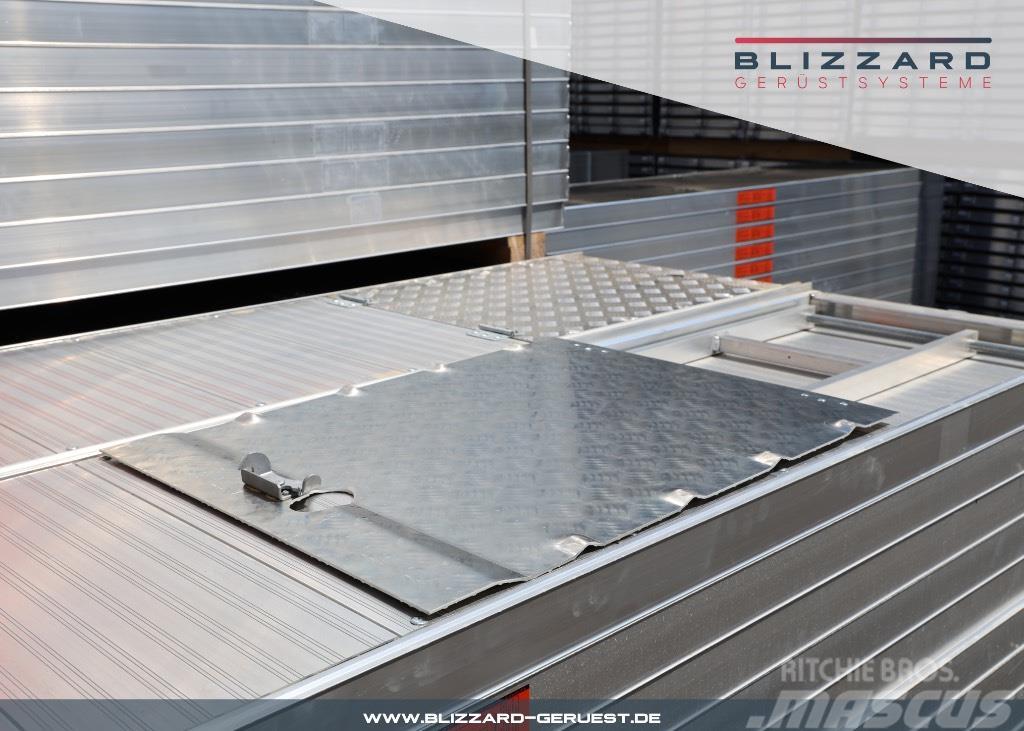 Blizzard S70 245 m² Stahlgerüst neu Vollalubeläge + Durchst Oprema za skele