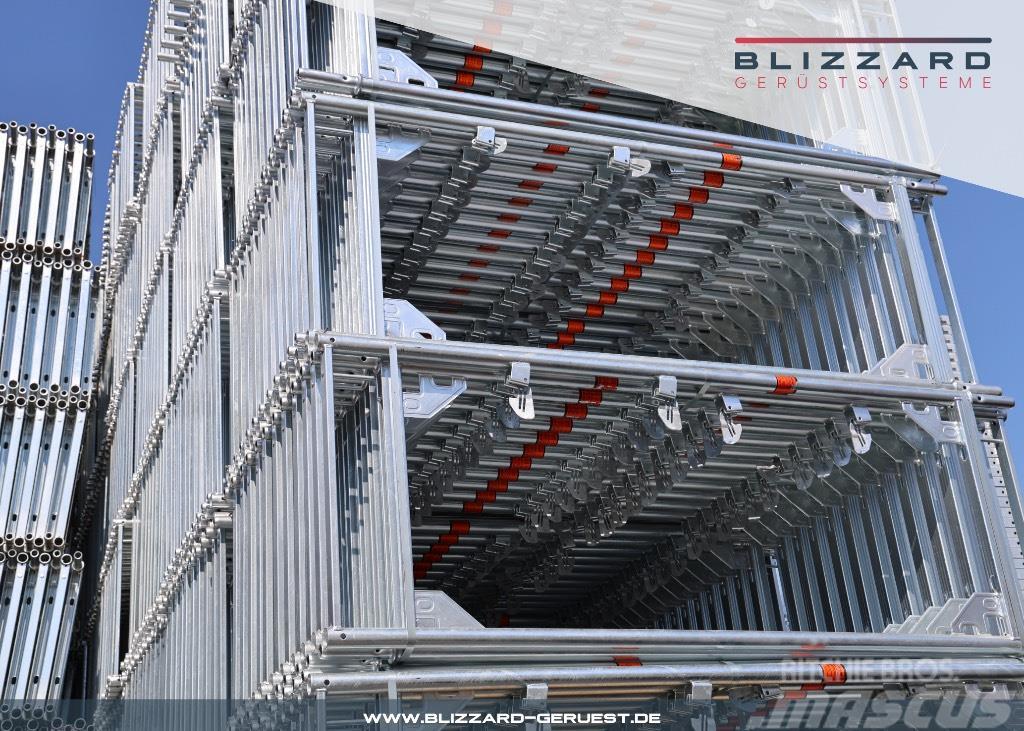 Blizzard S70 245 m² Stahlgerüst neu Vollalubeläge + Durchst Oprema za skele