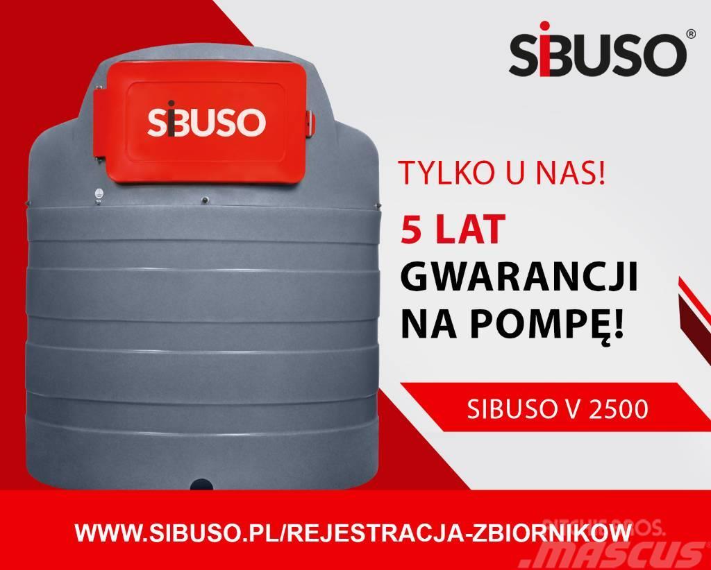 Sibuso 2500L zbiornik dwupłaszczowy Diesel Ostali kamioni