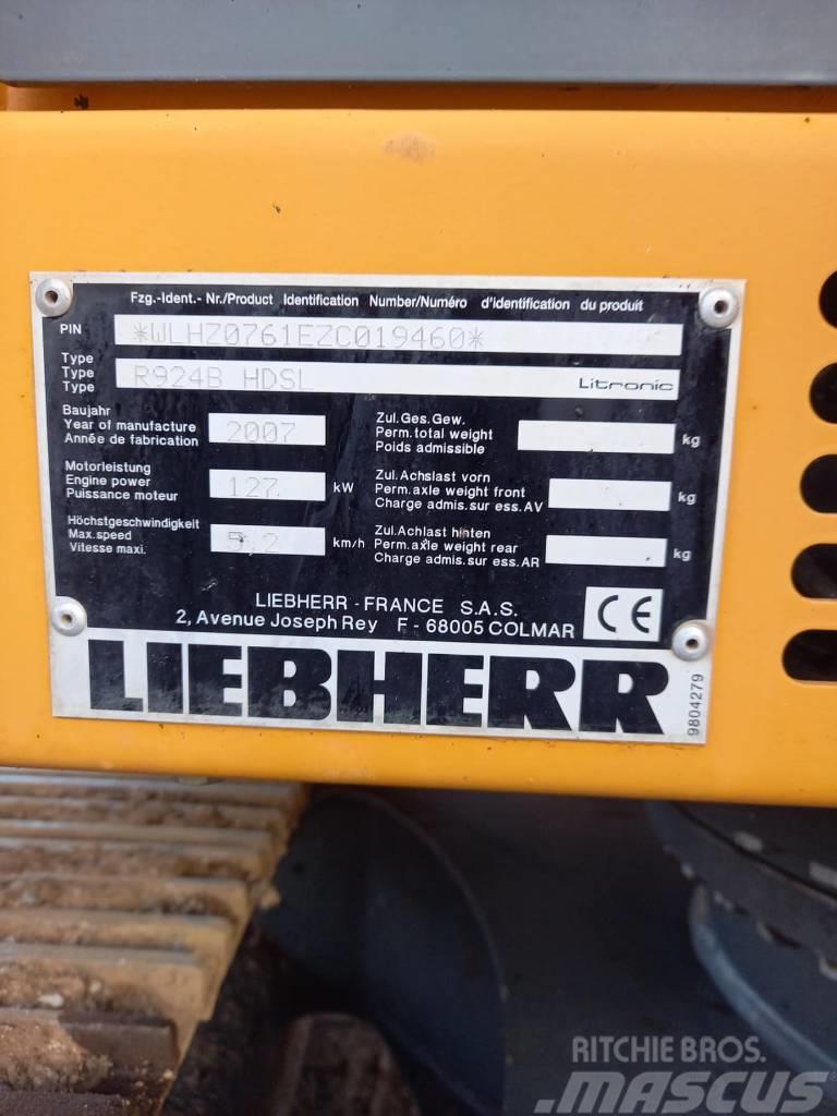 Liebherr R 924 B HD S L LITROIC Bageri guseničari