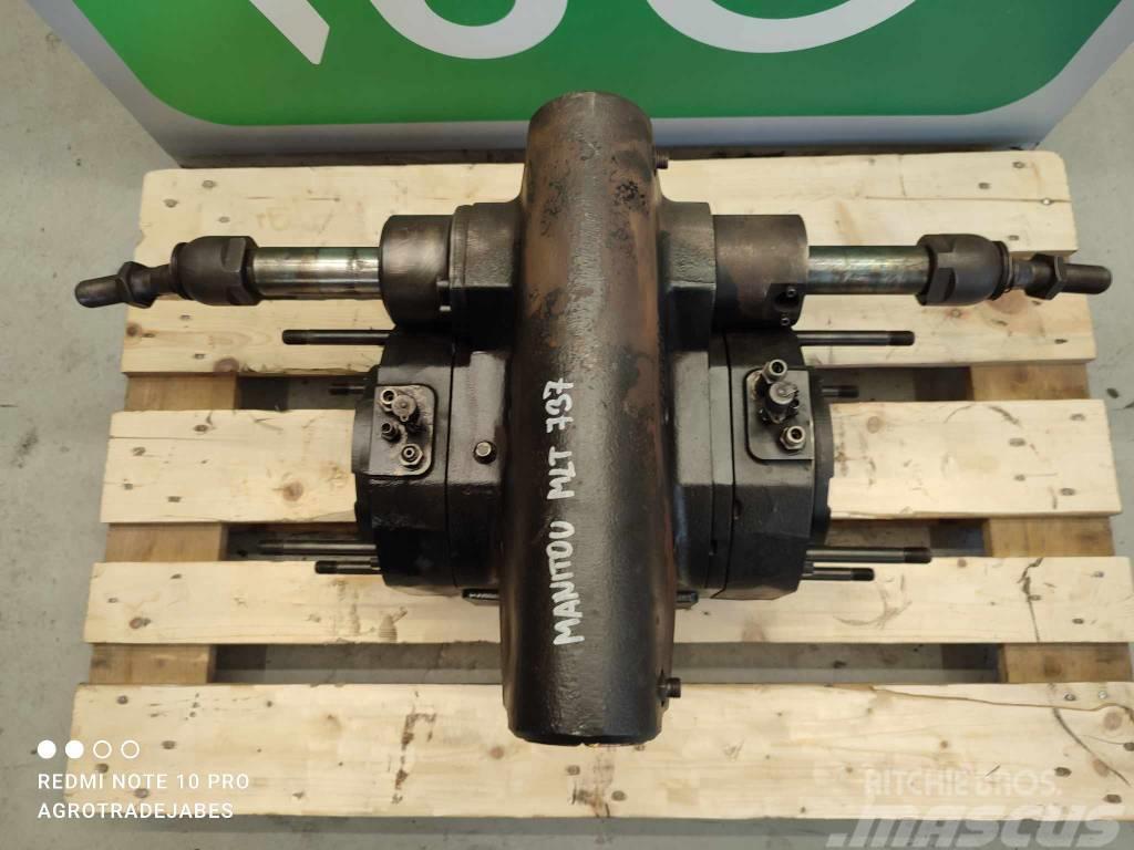 Manitou MLT737 differential Osovine