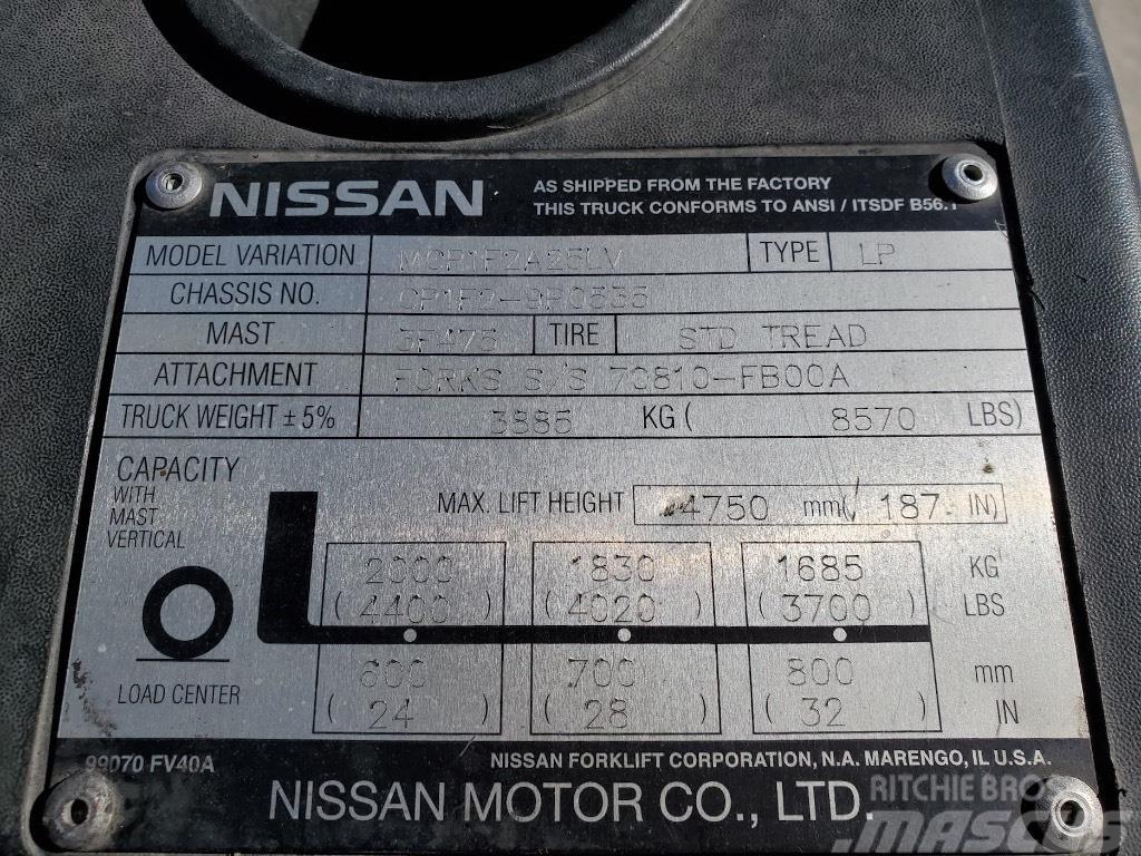 Nissan MCP1F2A25LV Viljuškari - ostalo