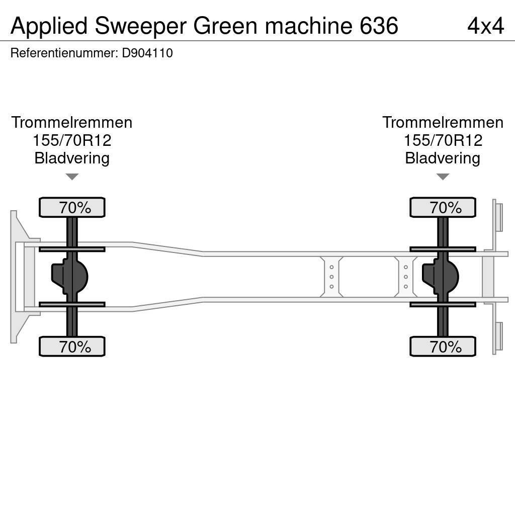 Applied sweeper Green machine 636 Kombi vozila/ vakum kamioni