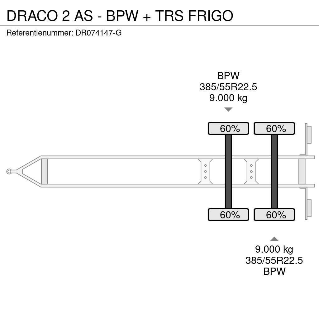 Draco 2 AS - BPW + TRS FRIGO Prikolice za hladnjače