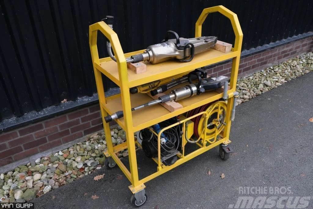 Weber Hydraulic spreader + Power unit + ram + cutter Ostale pritege
