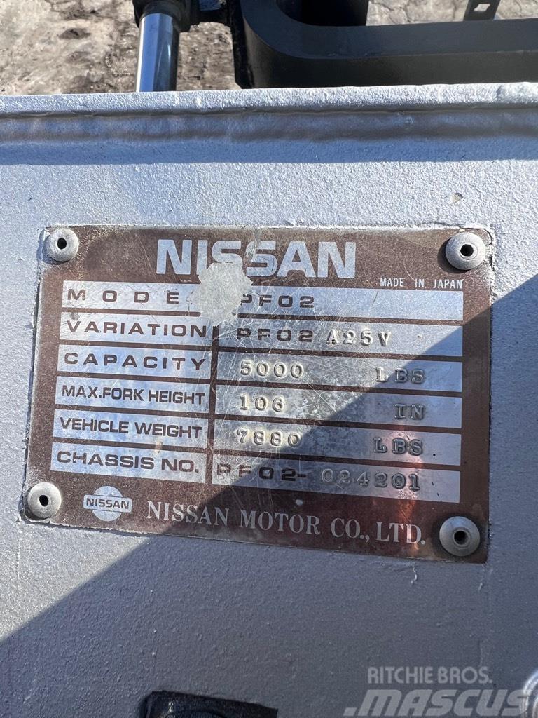 Nissan PF02A25V Vanterenski viljuškar