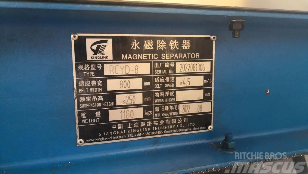 Kinglink Séparateur de fer magnétique permanent RCYD-8 Fabrike za odlaganje otpada