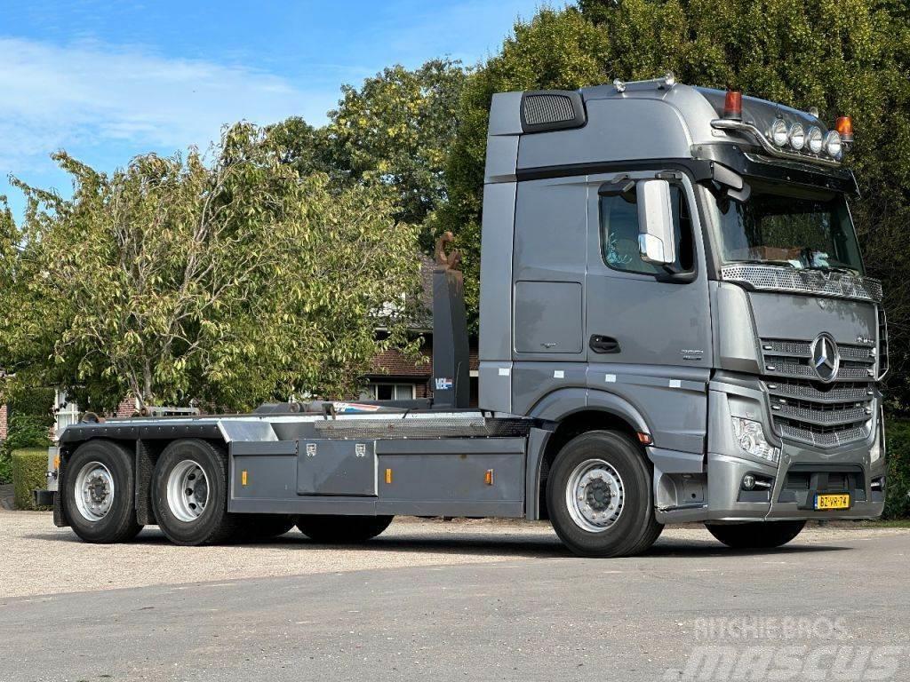 Mercedes-Benz Actros 2551!!EURO6!!HOOKLIFT/CONTAINER/FULL OPTION Rol kiper kamioni sa kukom za podizanje tereta