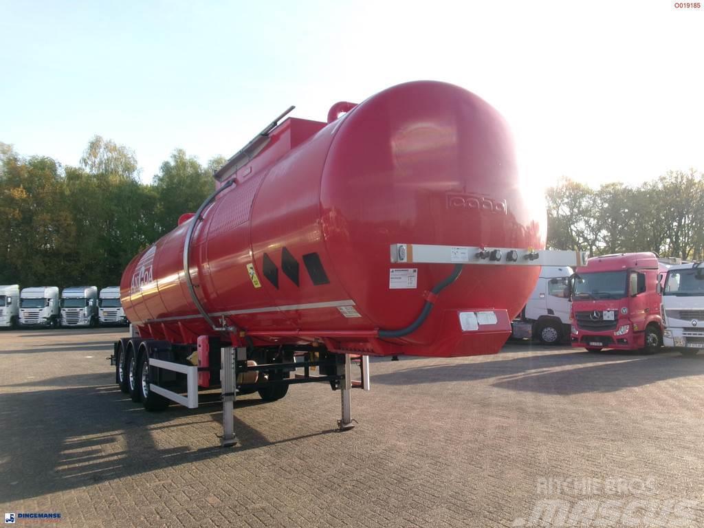 Cobo Bitumen tank inox 34 m3 / 1 comp Poluprikolice cisterne
