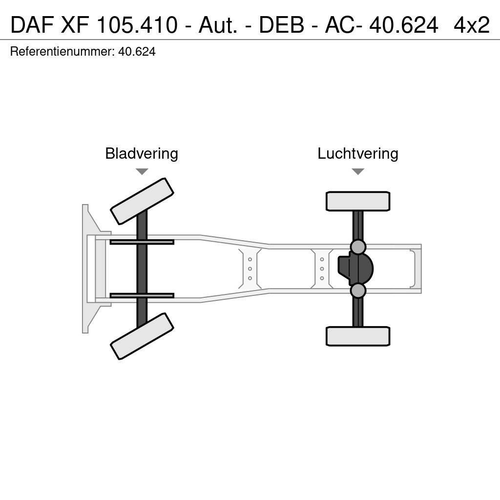 DAF XF 105.410 - Aut. - DEB - AC- 40.624 Tegljači