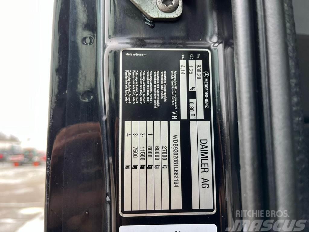 Mercedes-Benz Actros 2541 6x2*4 BOX L=9068 mm Sanduk kamioni