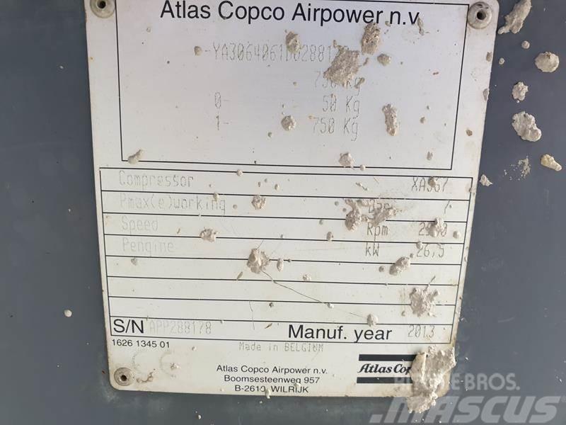Atlas Copco XAS 67 KD Kompresori