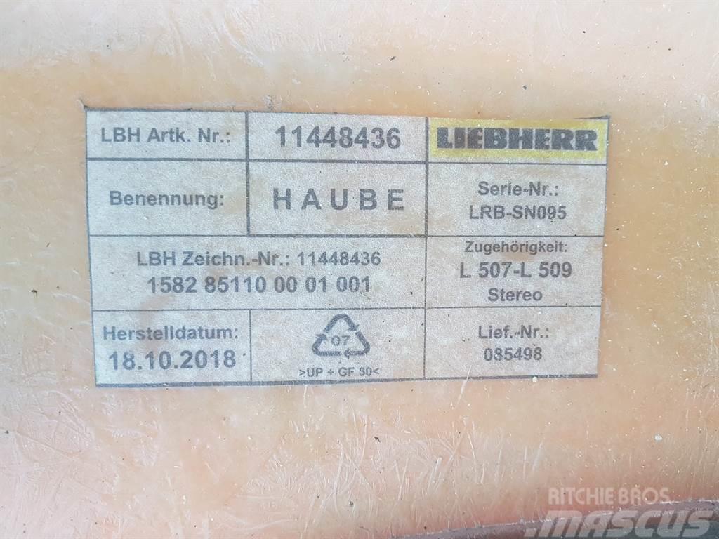Liebherr L507-L509 Stereo-11448436-Engine hood/Motorhaube Šasija i vešenje