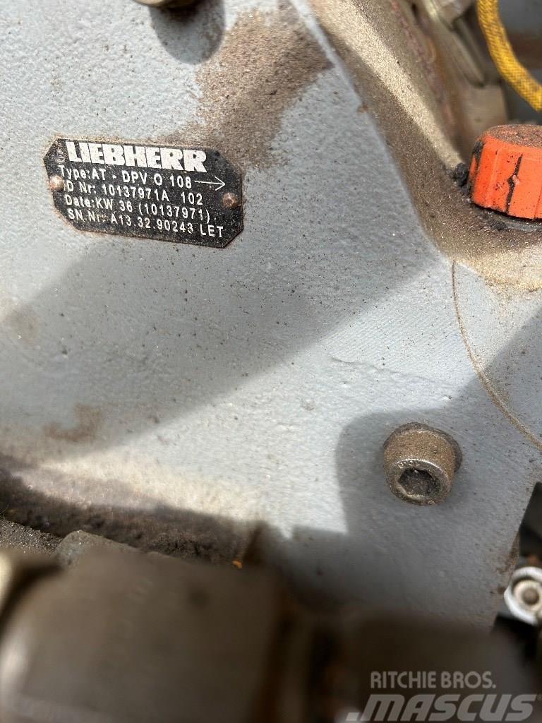Liebherr R926 pompa hydrauliczna DPV O108 Hidraulika
