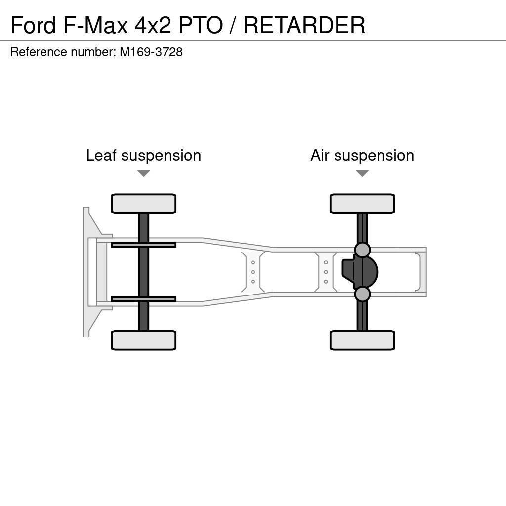 Ford F-Max 4x2 PTO / RETARDER Tegljači
