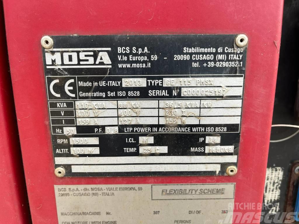 Mosa Stromaggregat GE 115 PHSX Dizel generatori