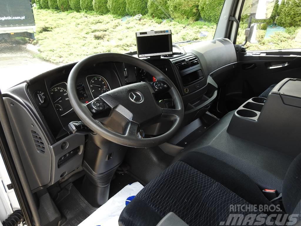 Mercedes-Benz ATEGO 12.24 CONTAINER BOX 16 PALLETS LIFT A/C Sanduk kamioni