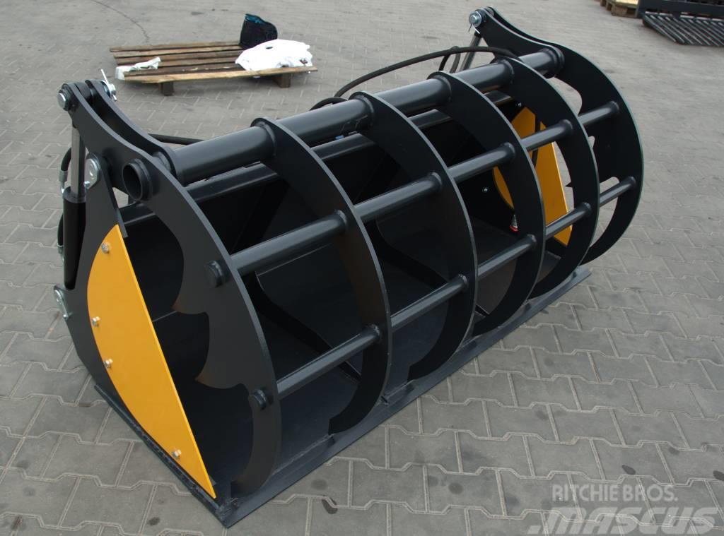 Top-Agro bucket with grab 1,6m EURO fixing Oprema za prednji utovarivač