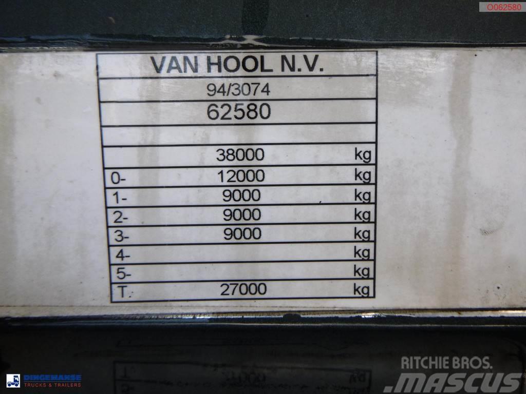 Van Hool Chemical tank inox 30 m3 / 1 comp ADR 12/03/2024 Poluprikolice cisterne