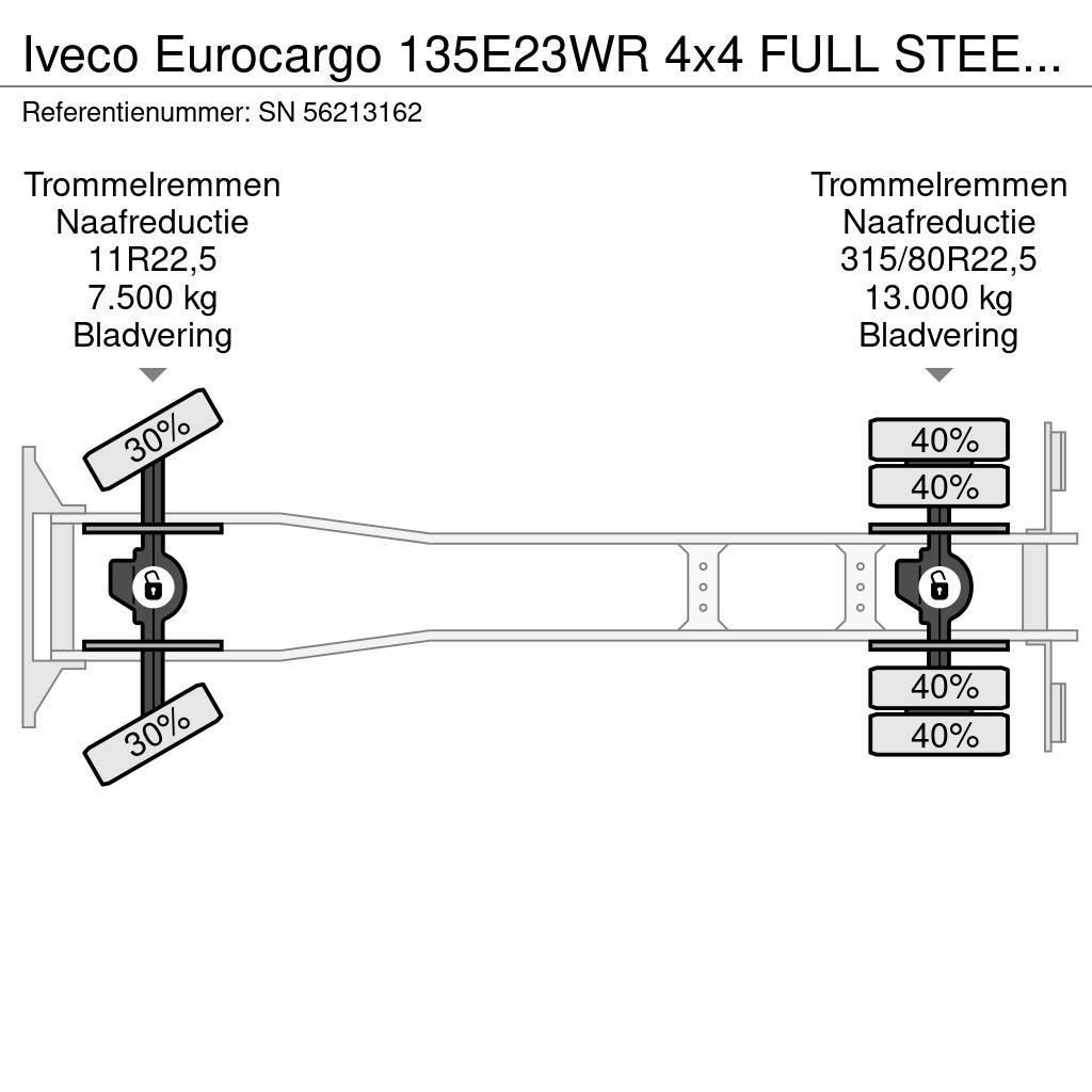 Iveco Eurocargo 135E23WR 4x4 FULL STEEL PORTAL CONTAINER Komunalni kamioni