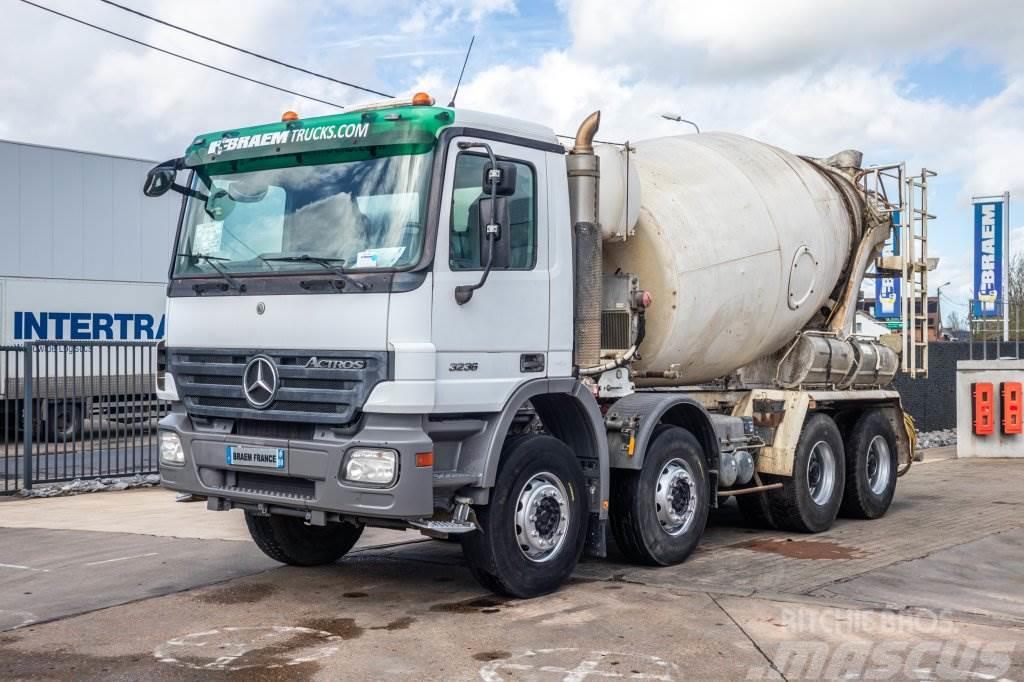 Mercedes-Benz ACTROS 3236 -MP2 + STETTER Kamioni mešalice za beton