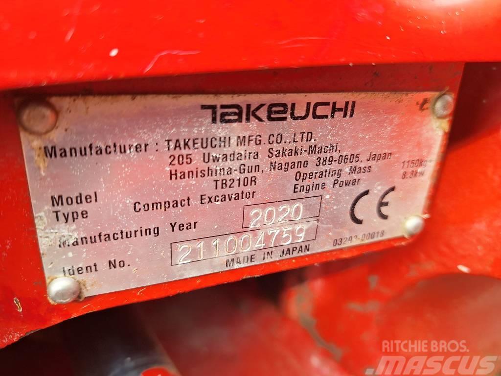 Takeuchi TB210R Mini bageri < 7t