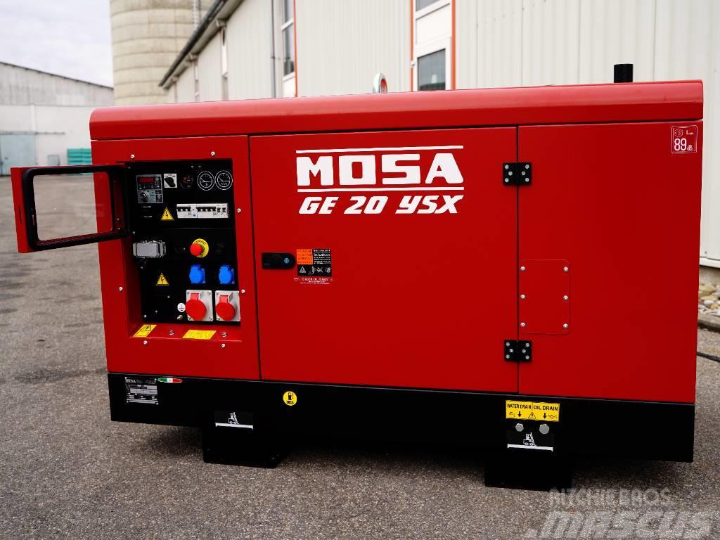 Mosa Stromerzeuger GE 20 YSX | 20 kVA (16 kW) / 400V Dizel generatori