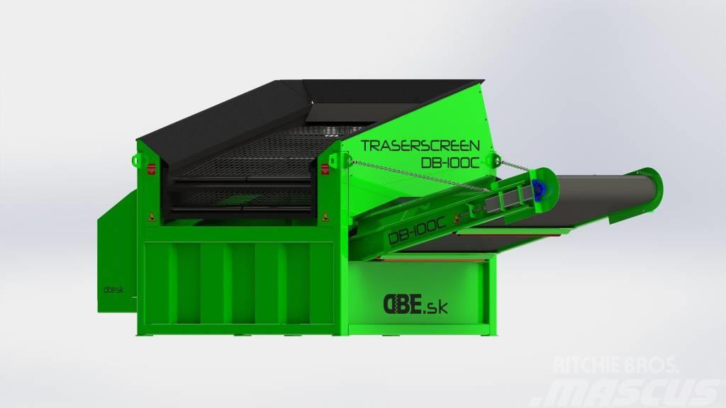 DB Engineering Traserscreen DB-100C Flachdecksiebanlage - 150 t/h Sita