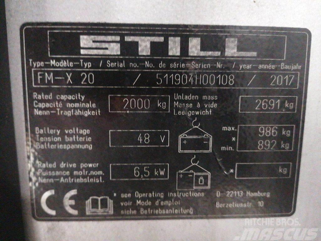 Still FM-X20 Viljuškari sa pomičnim stupom
