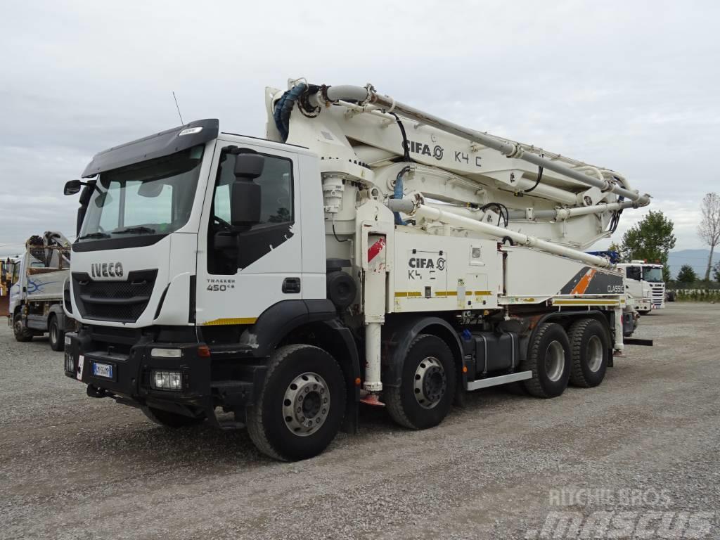 Iveco Trakker 450 Kamionske beton pumpe