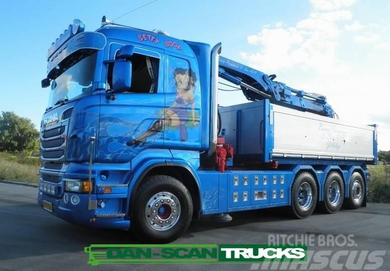 Scania R560 8x4*4 Hiab 266 kran pendel Kiperi kamioni
