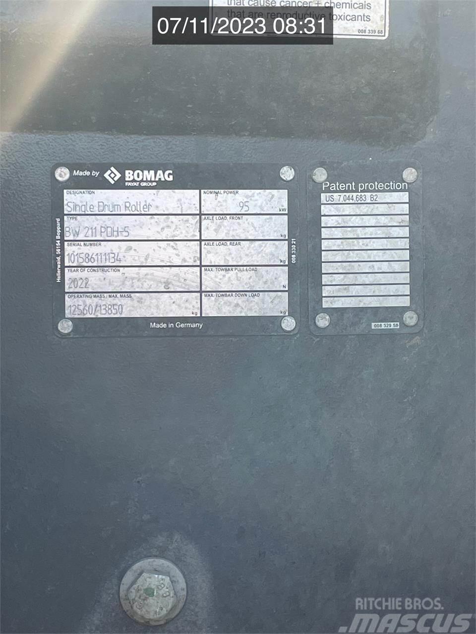Bomag BW211PDH-5 Kompaktori otpada