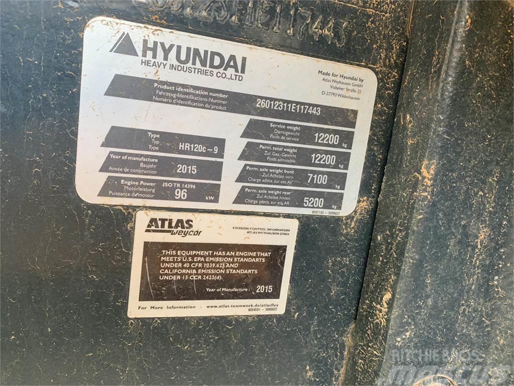 Hyundai HR120C-9 Valjci sa duplim bubnjem
