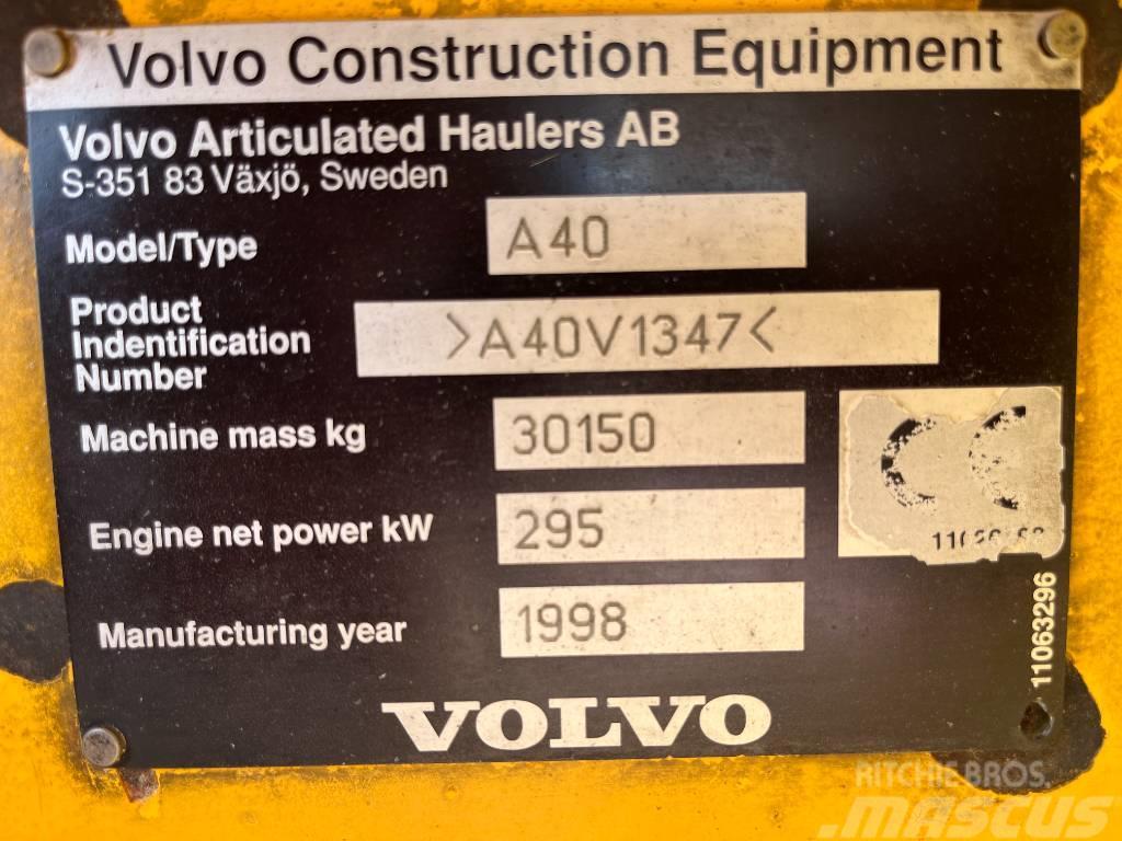 Volvo A 40 Zglobni damperi